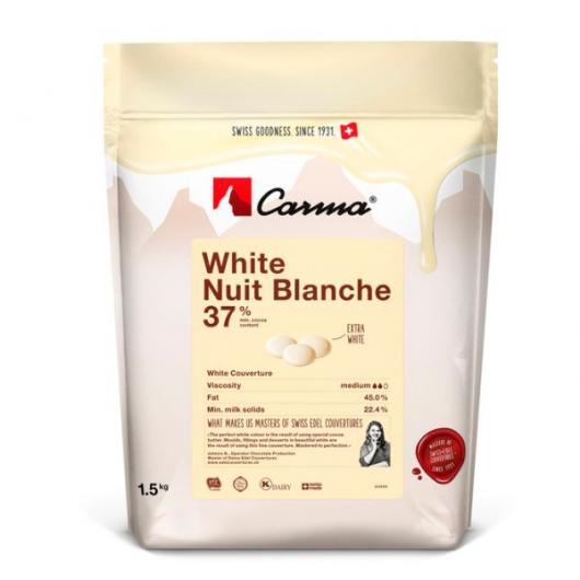 Carma Шоколад белый NUIT BLANCHE 37% 1,5 кг