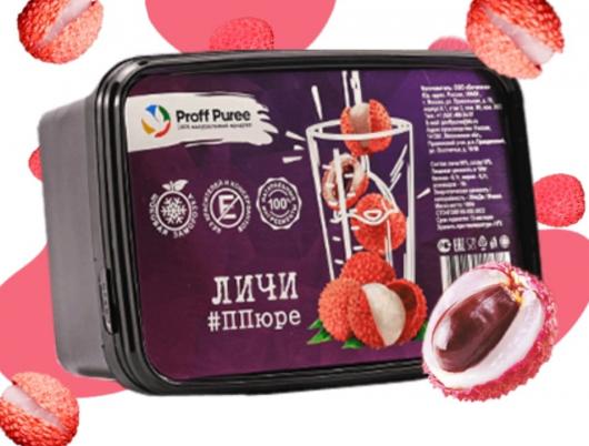 Пюре Proff Puree личи 1 кг замороженное