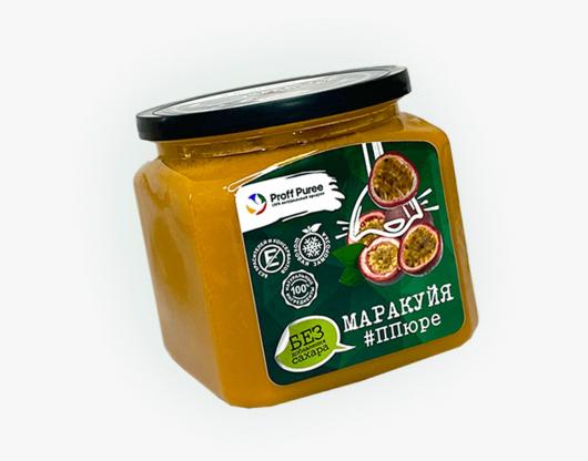 Пюре Proff Puree без сахара маракуйя 0,5 кг замороженное