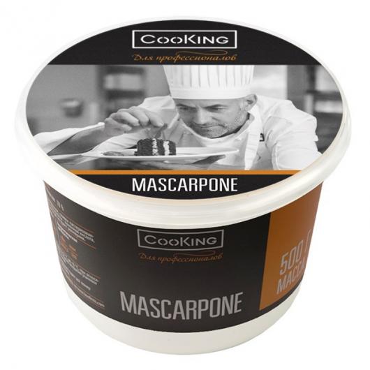 Сыр Маскарпоне "COOKING"  83% 0,5 кг 6 шт