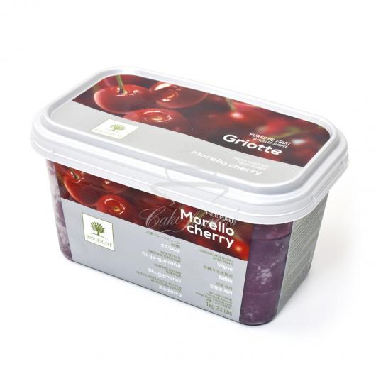 Пюре вишня Ravifruit замороженное 1 кг 3 шт