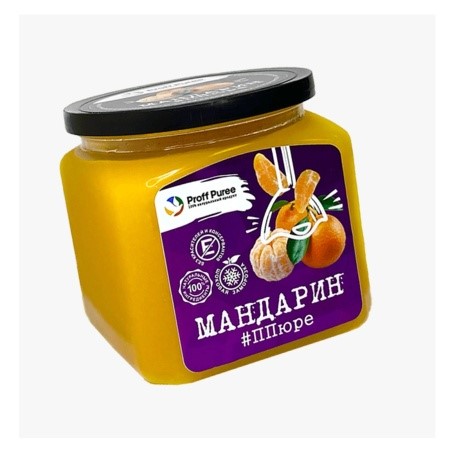 Пюре Proff Puree мандарин 0,5 кг замороженное